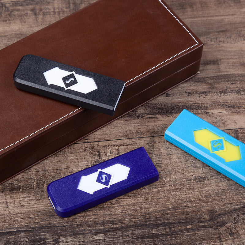 Rechargeable Electric Plasma Lighter USB Dual Arc Flameless Windproof Cigarette Lighter