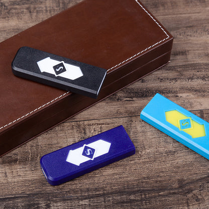 Rechargeable Electric Plasma Lighter USB Dual Arc Flameless Windproof Cigarette Lighter