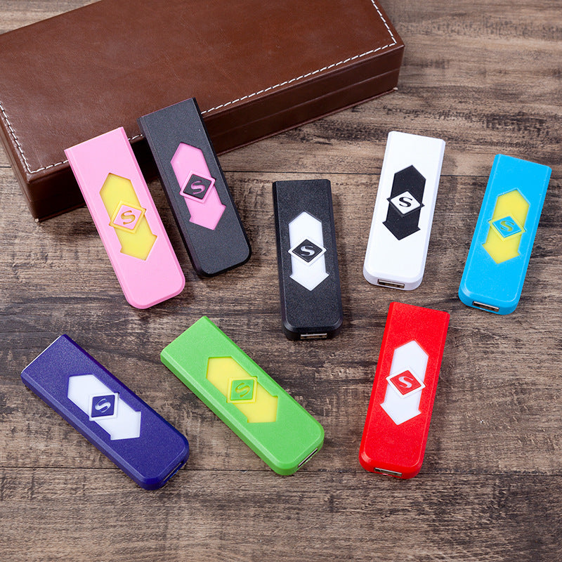 Rechargeable Electric Plasma Lighter USB Dual Arc Flameless Windproof Cigarette Lighter